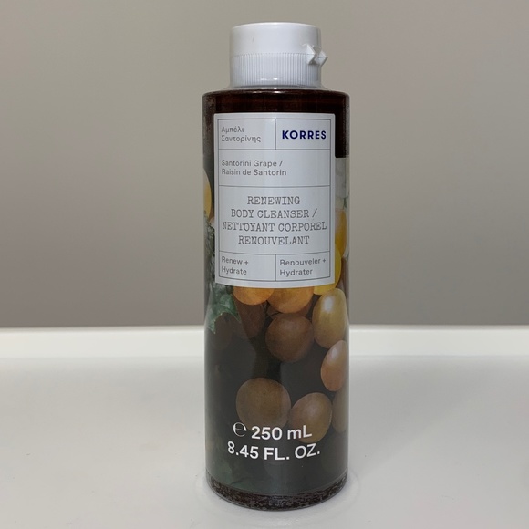 KORRES Renewing Body Cleanser Santorini Grape 8.45 fl oz 250 ml (Sealed) - Picture 1 of 3